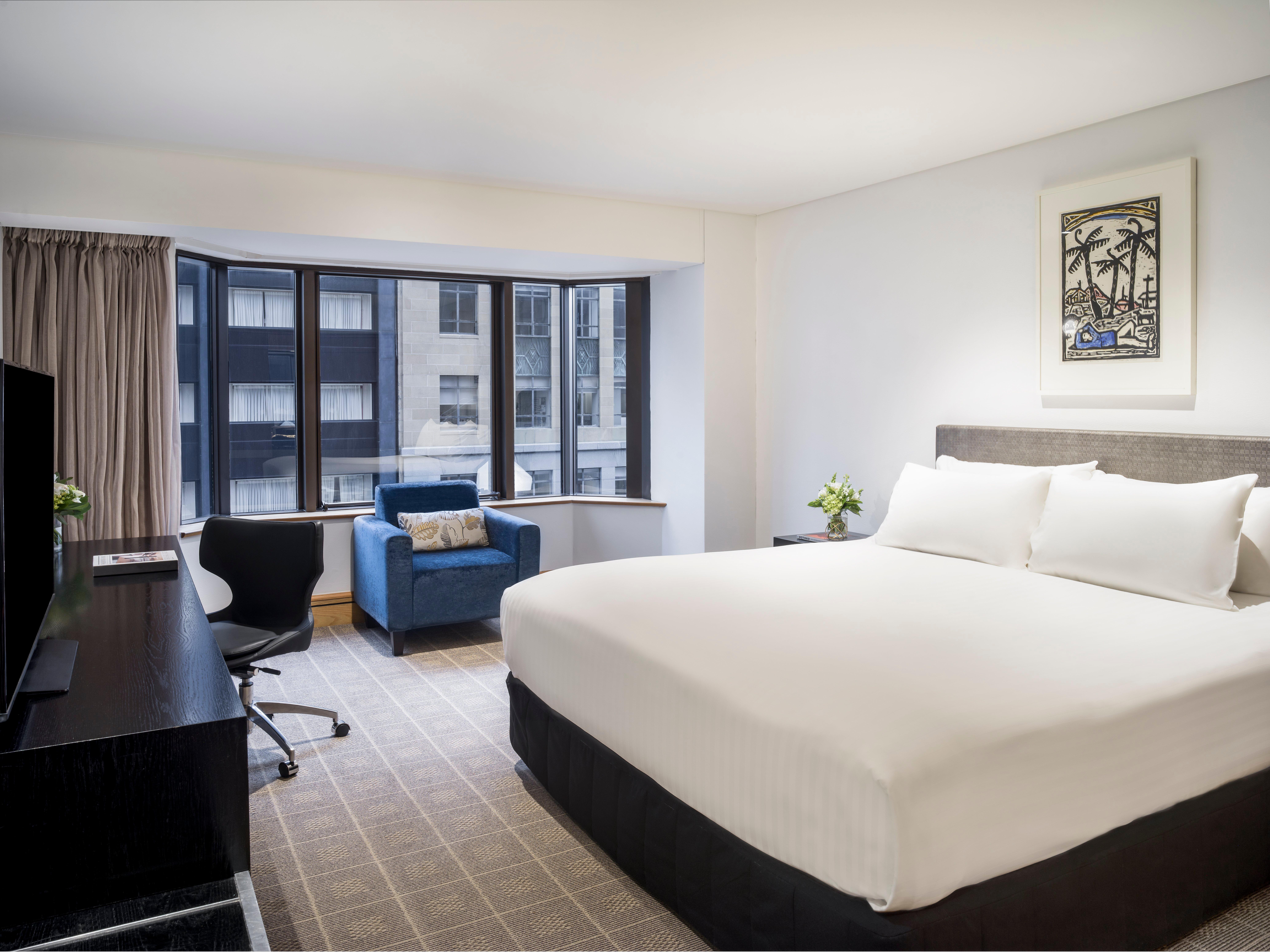 Intercontinental Wellington By Ihg Hotell Exteriör bild A room at the hotel