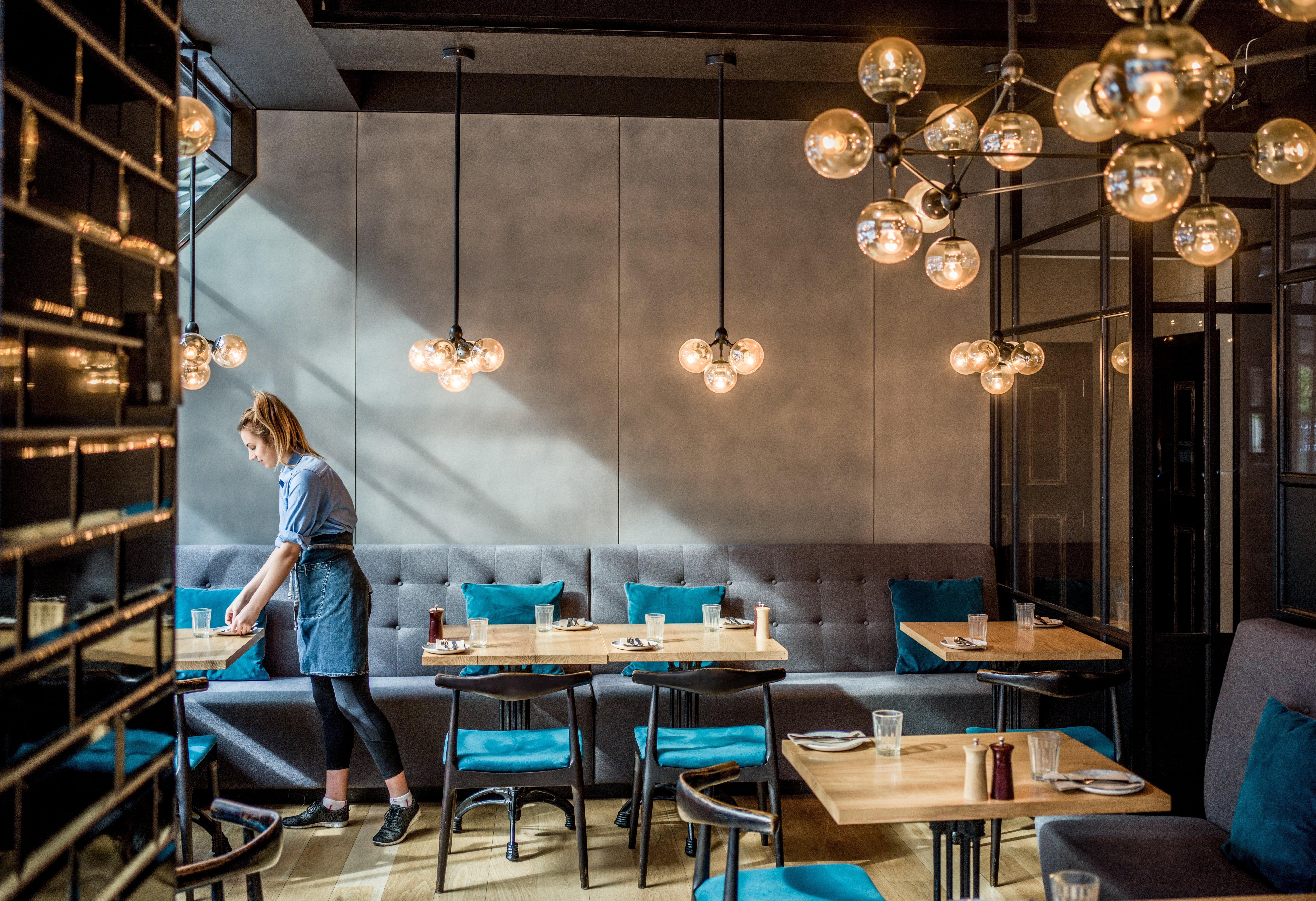 Intercontinental Wellington By Ihg Hotell Exteriör bild Restaurant interior