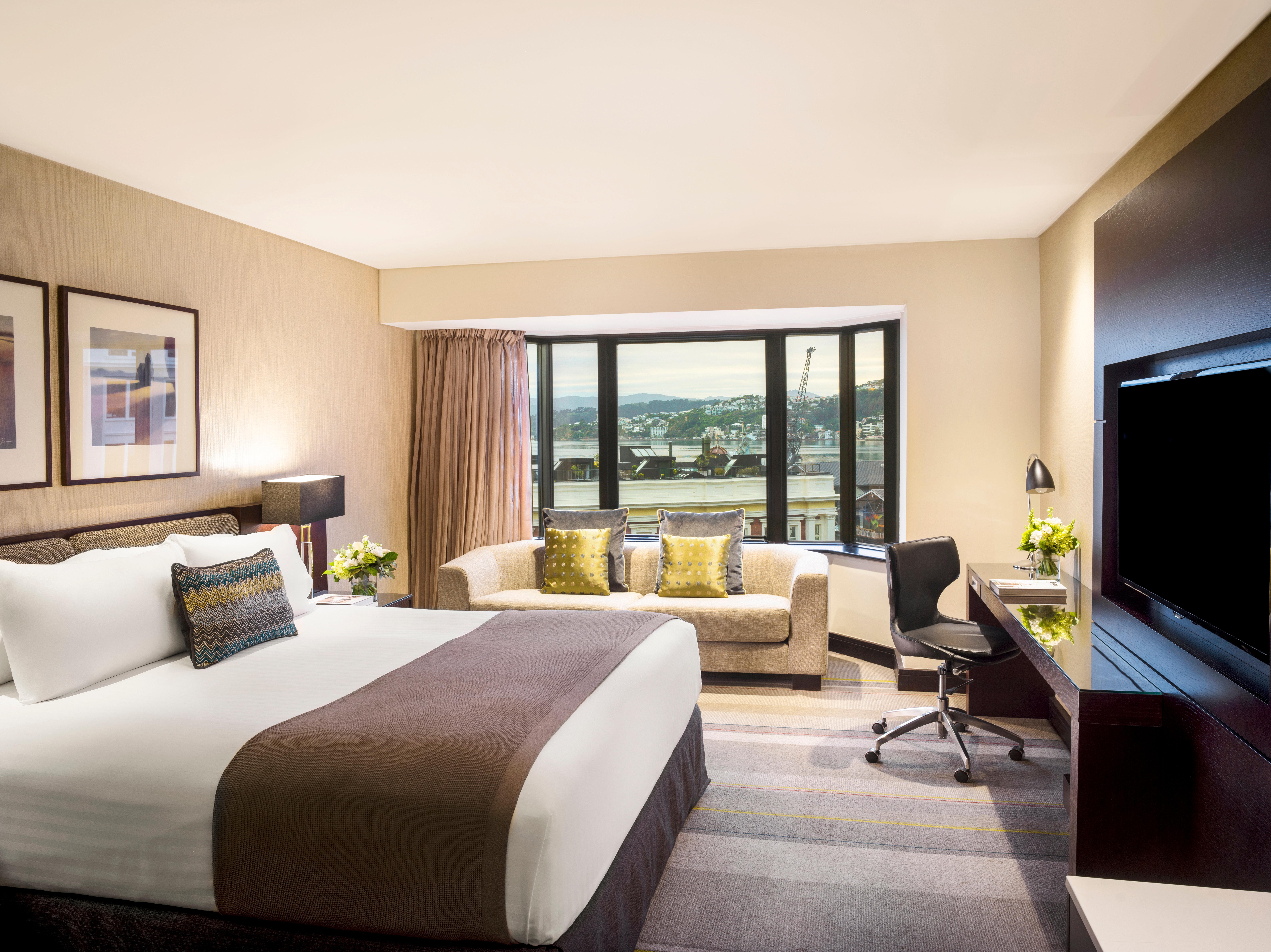 Intercontinental Wellington By Ihg Hotell Exteriör bild A room at the hotel