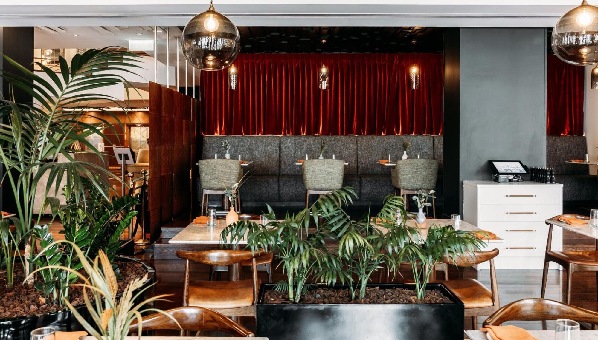 Intercontinental Wellington By Ihg Hotell Exteriör bild Interior of the restaurant