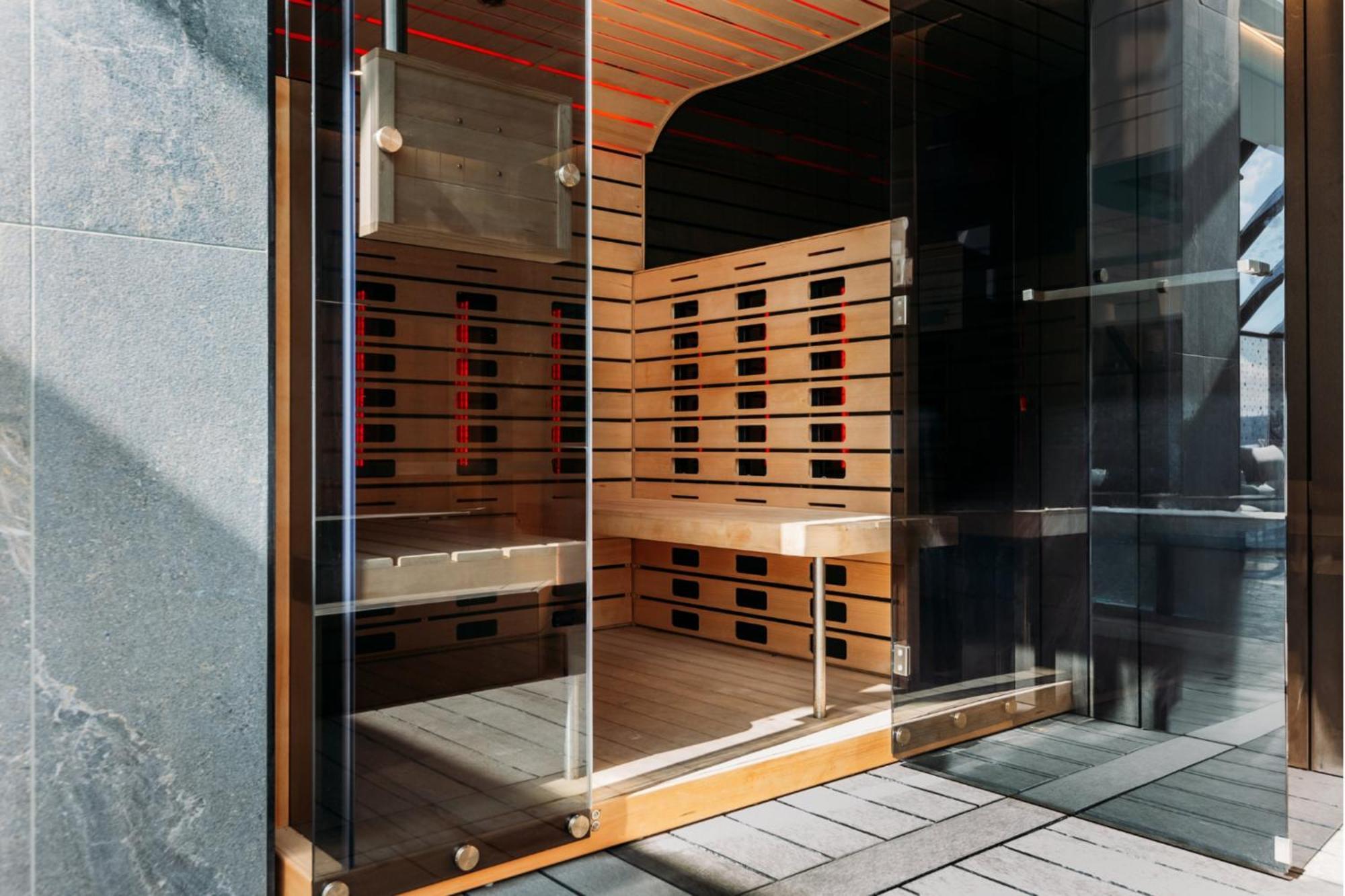 Intercontinental Wellington By Ihg Hotell Exteriör bild A modern infrared sauna